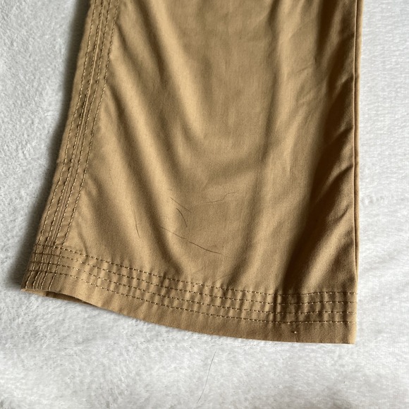 Just‎ love Women's Pants Relaxed Cargo Elastic Waist Tie Size Large Tan - Picture 4 of 10